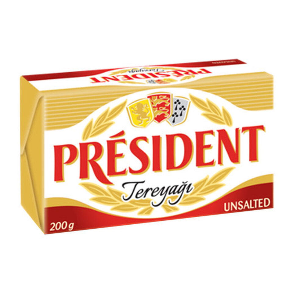 PRESIDENT TEREYAĞ 200GR.